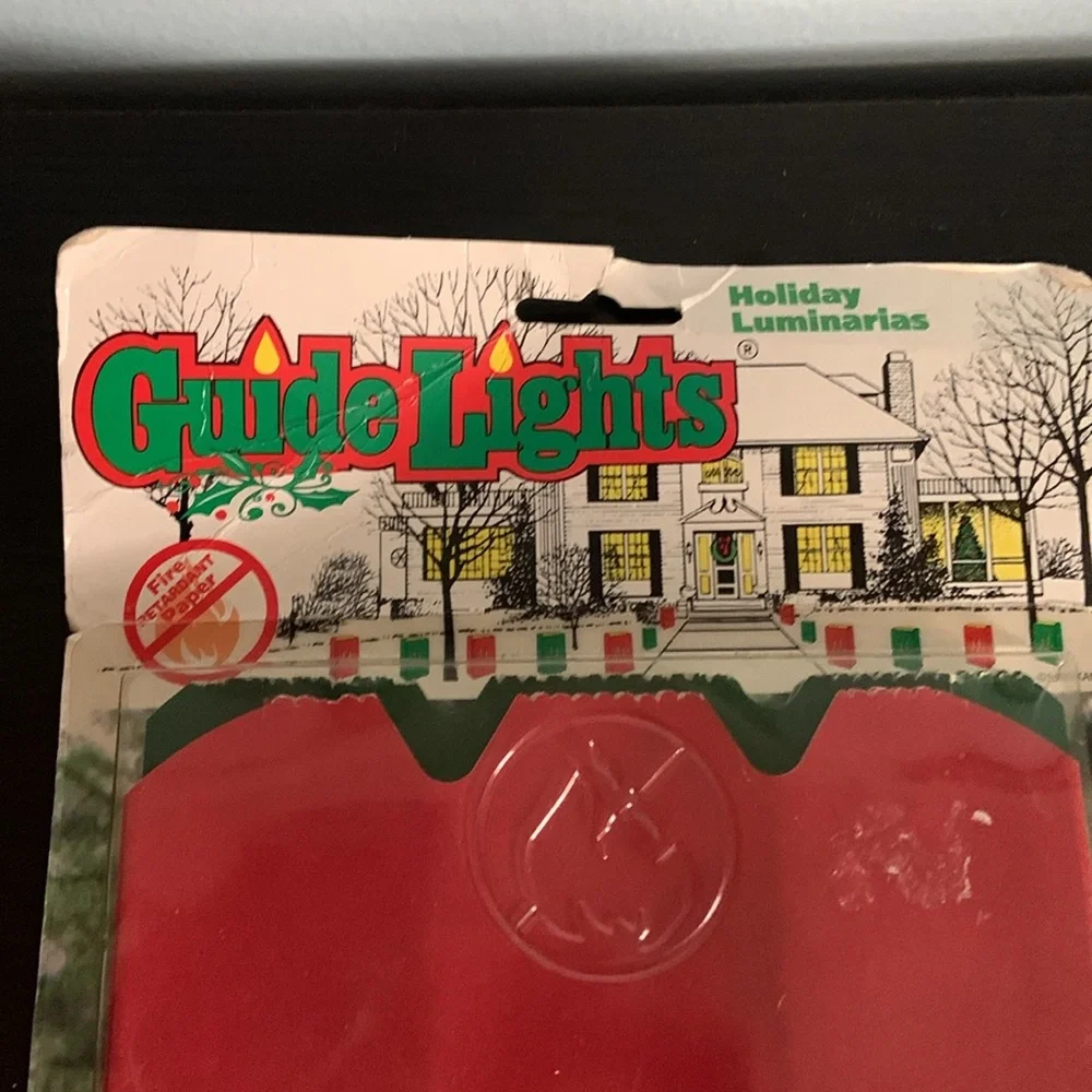Holiday Flame Retardant Walkway Bags with Candle Cutouts